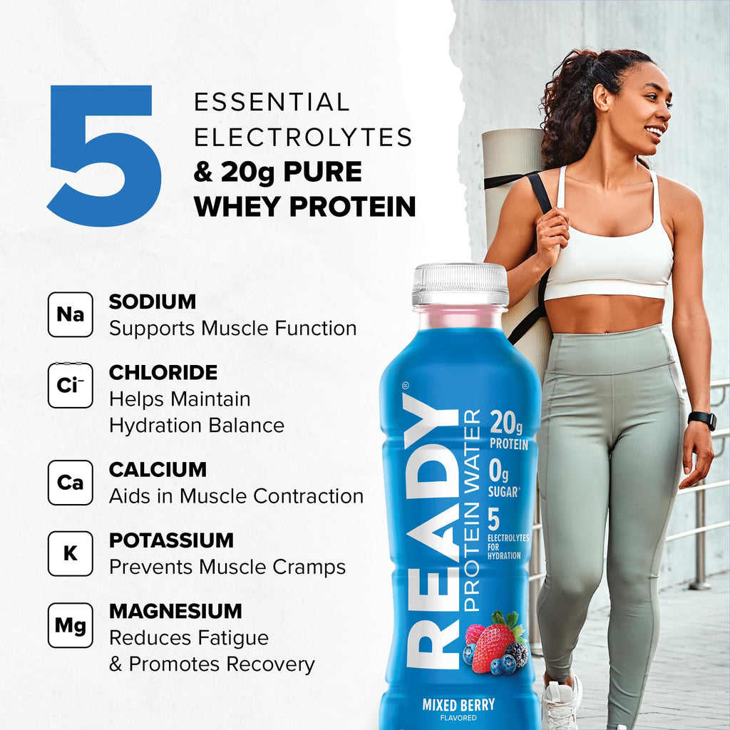Mixed Berry 20g Whey Protein Isolate 12 Pack D8351