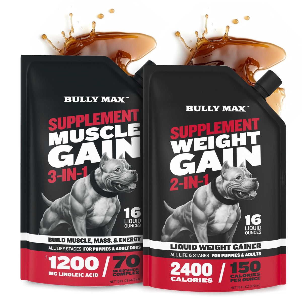 Dog Muscle & Weight Gain Liquid Bundle Y49830