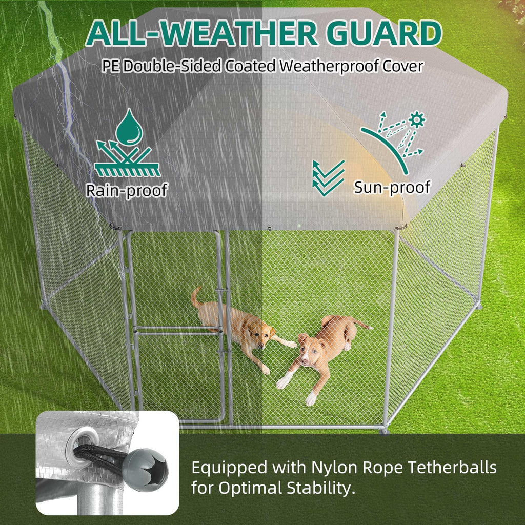 Extra Large Outdoor Dog Kennel C848