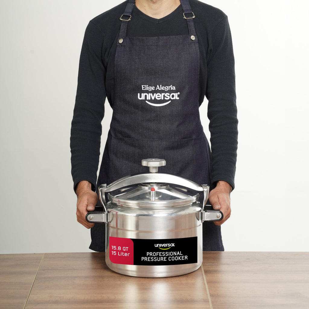 15.8-Quart Aluminum Pressure Cooker N70398