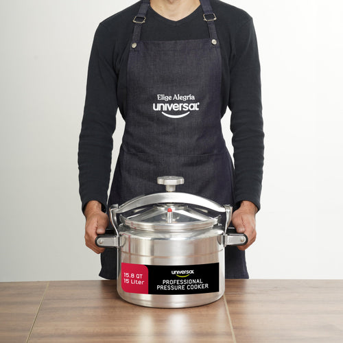 15.8-Quart Aluminum Pressure Cooker N70398